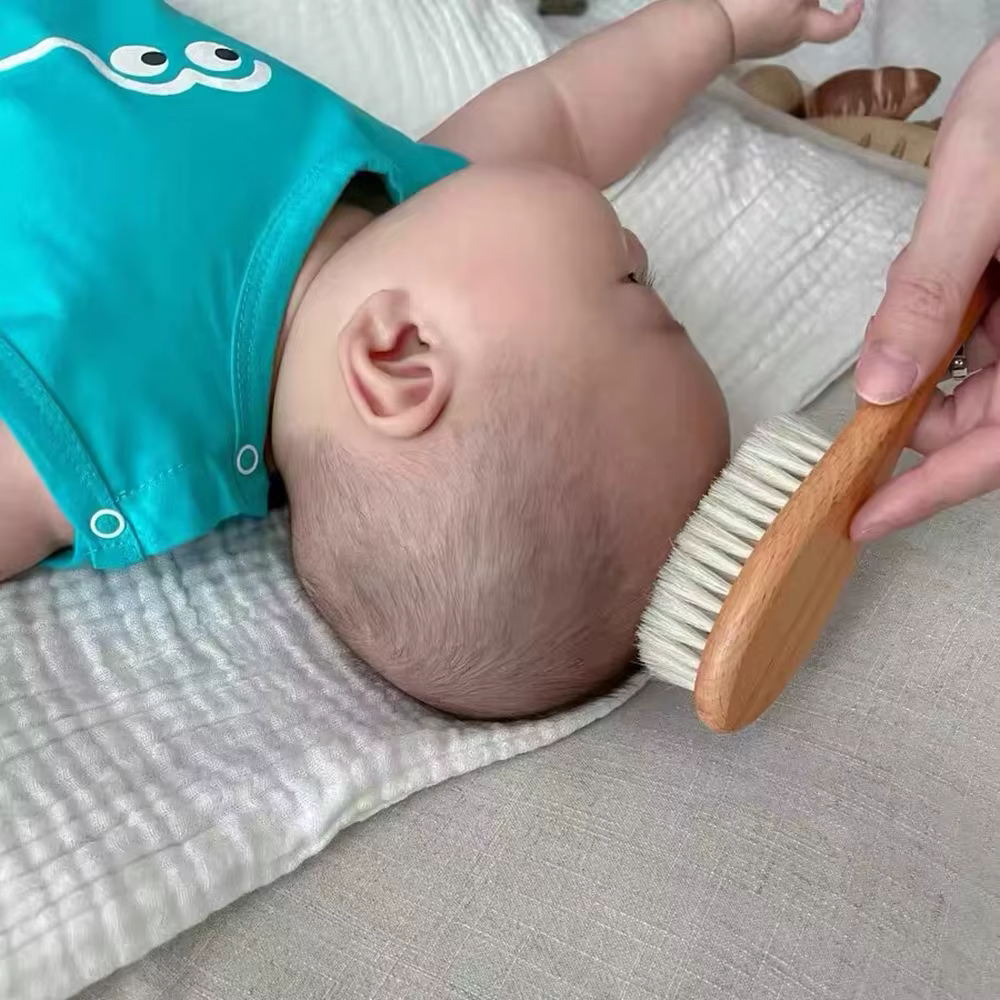 Personalised Baby Cradle Cap Brush — image 4