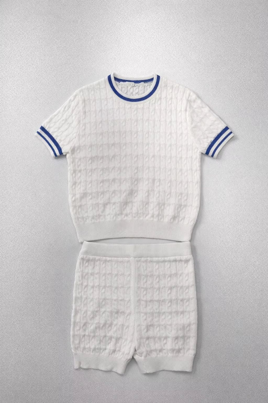 Smocking Floral Collection – Boy White Set