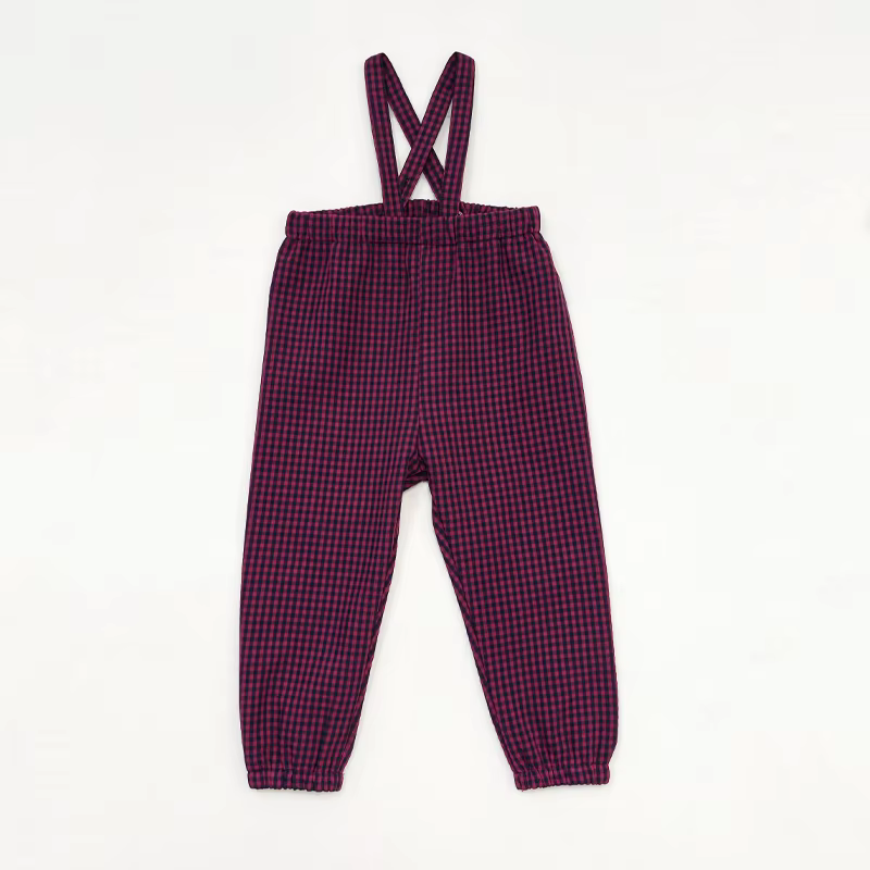 Checked Charm Boys Gingham Romper – Ali & Co Checked Charm AW26