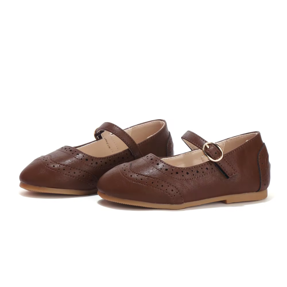 Brown Leather Shoes – Style 2 – Ali Plus AW26
