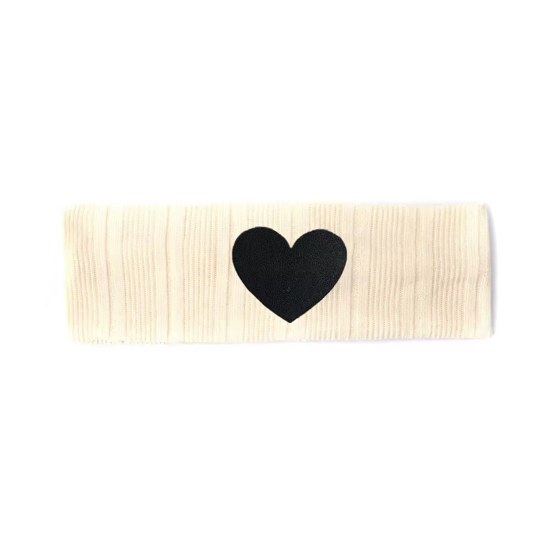 Chenille Heart Patch Headband