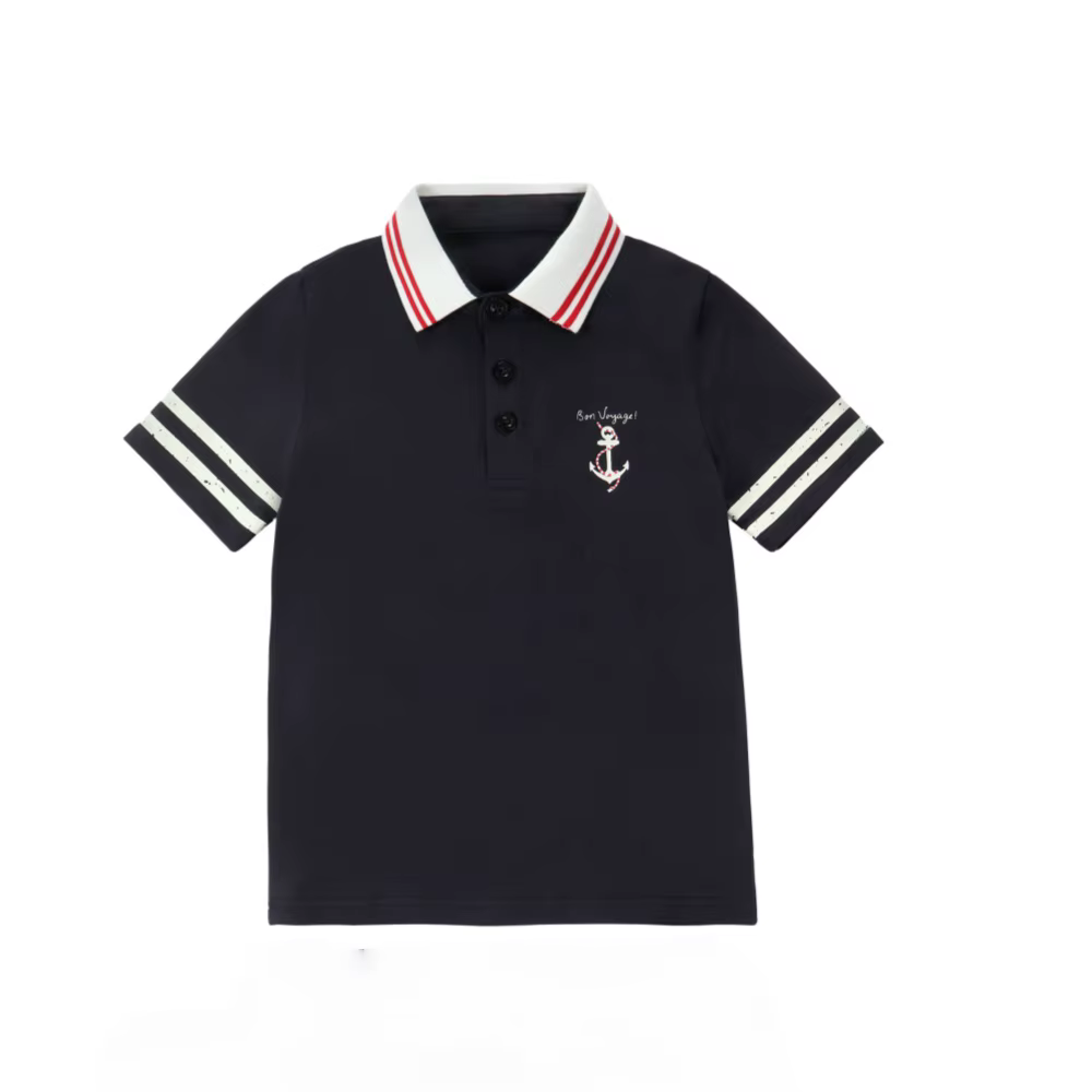 Nautical Jersey Cotton Collection – Boy Polo