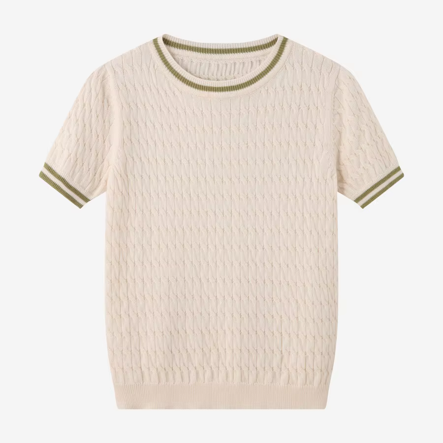 Cable Knitting Collection – Cableknit Cream Top