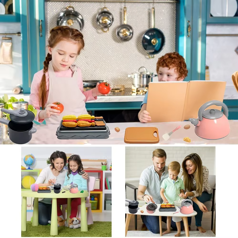 Play Kitchen Accessories Set (59 pcs) – Green — image 2