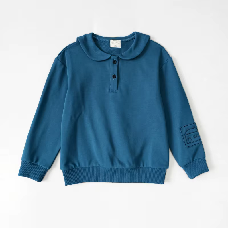 Teal & Lavender – Boy Sailor Top – Ali & Co AW26