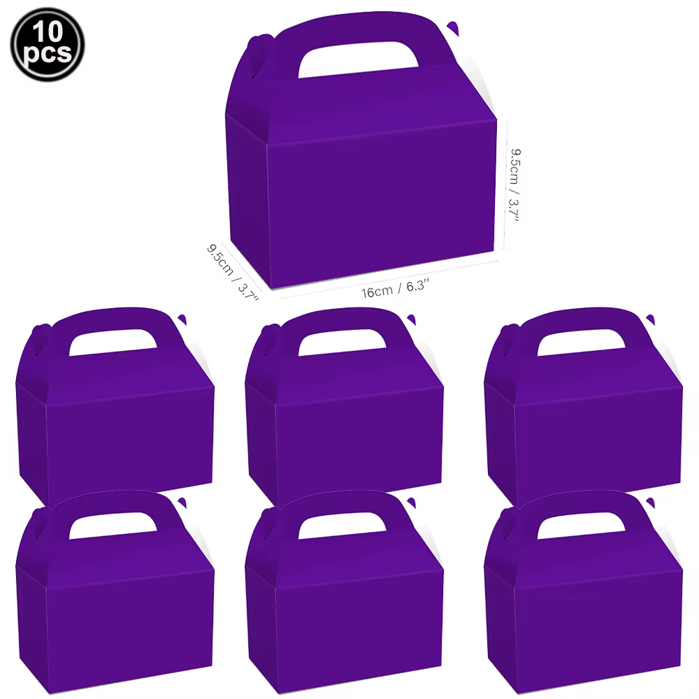 Purple Gift Boxes – 10 Pack