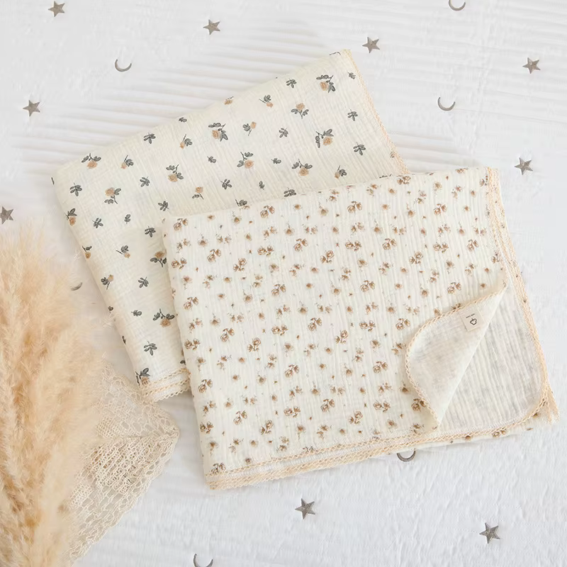 Cotton Muslin Baby Swaddle Blanket — image 2