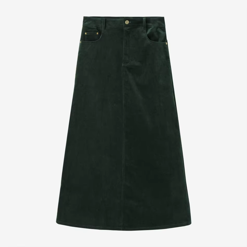 Retro Corduroy Collection – Dark Green – Ali Specials AW26