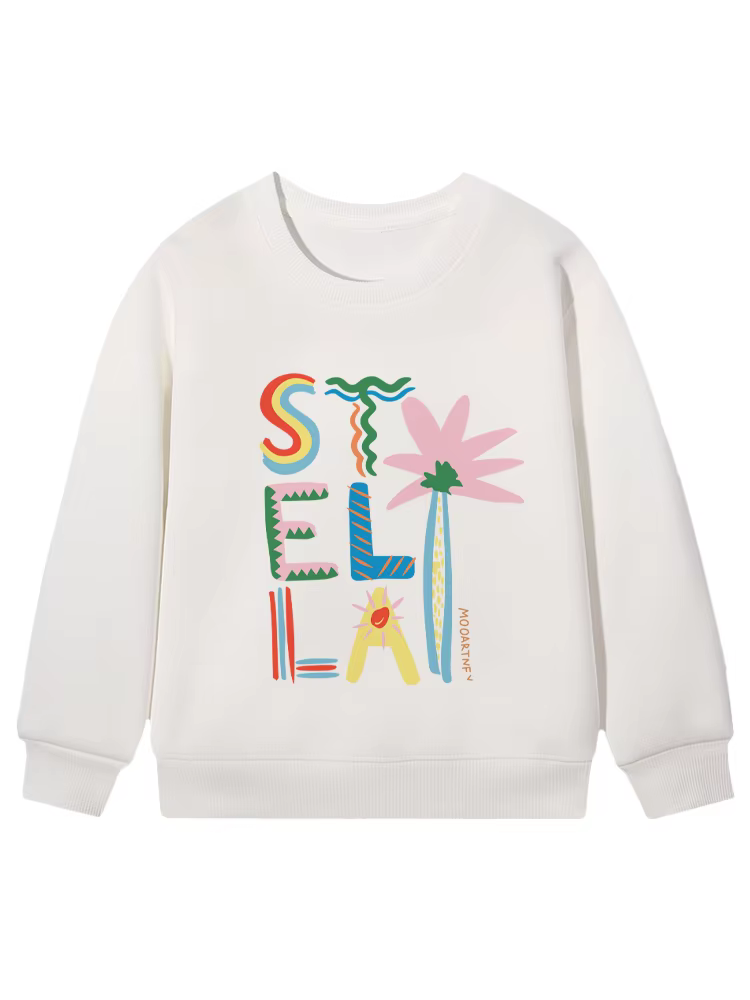 Girls' Stella Palm Graphic Sweatshirt — image 6