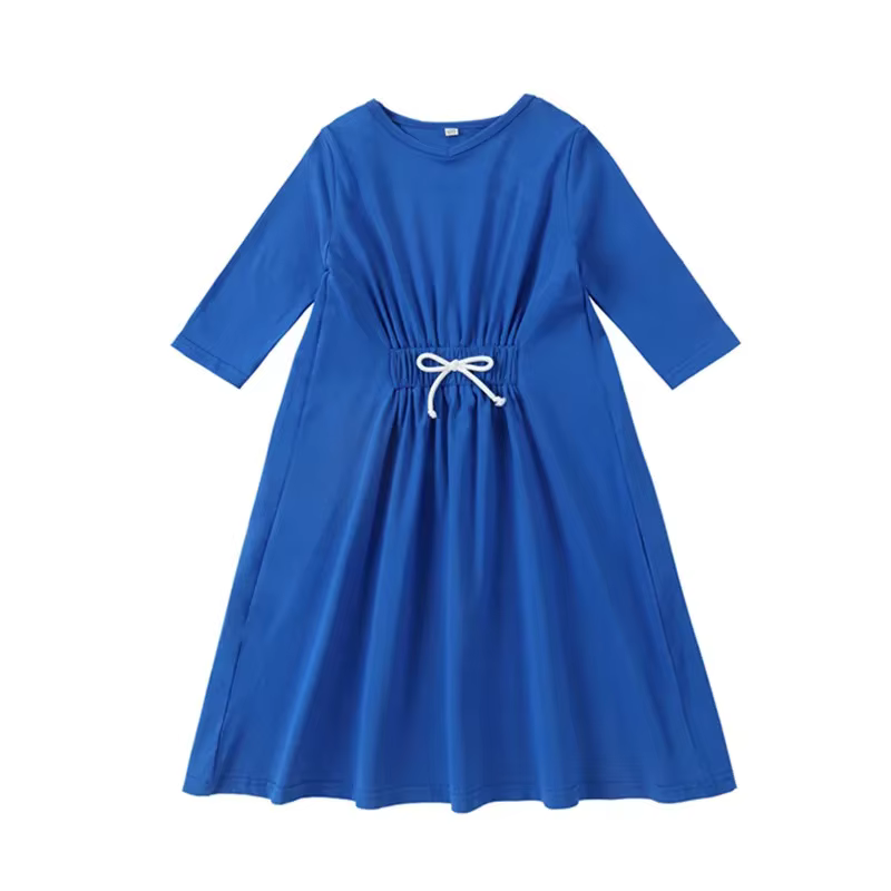 Spring Cotton Navy Blue family matching collection