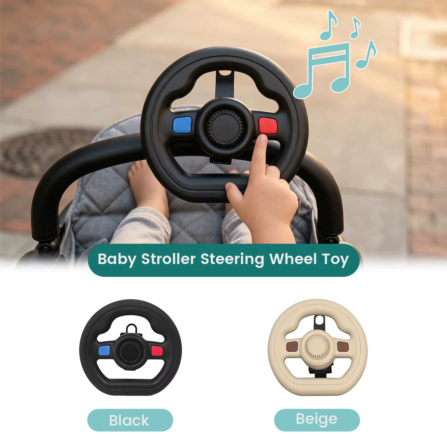 Musical Simulation Driving Toy