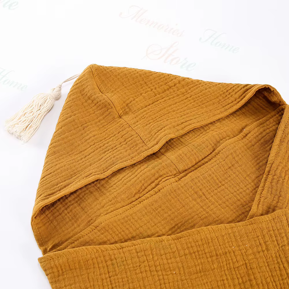 Personalised Muslin Hooded Baby Towel — image 3