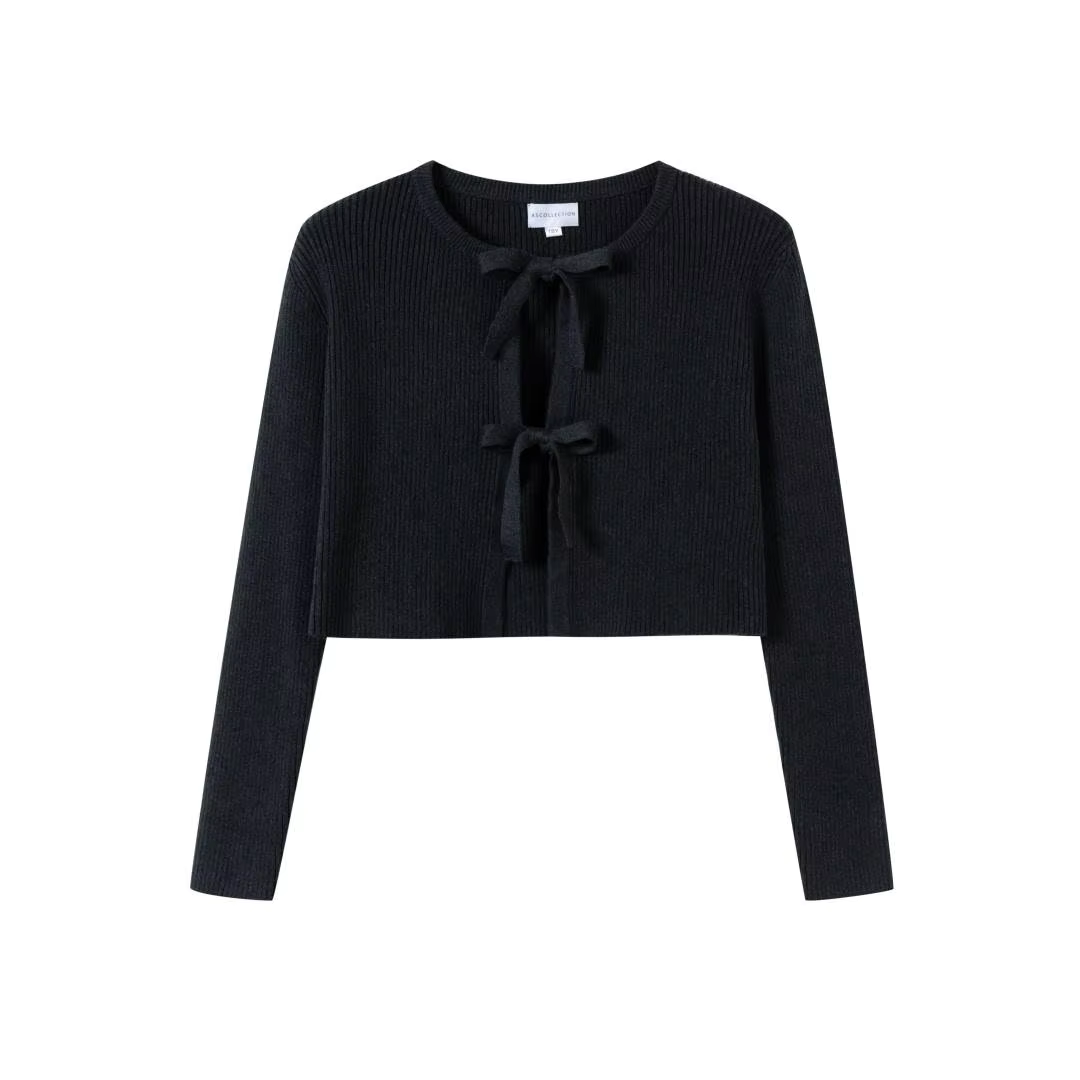 Teen Dressy Set – Dark Grey Cardigan