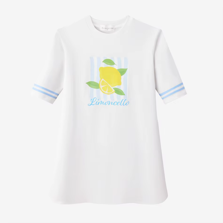 Print Lemon Collection – 3 Quarter Dress