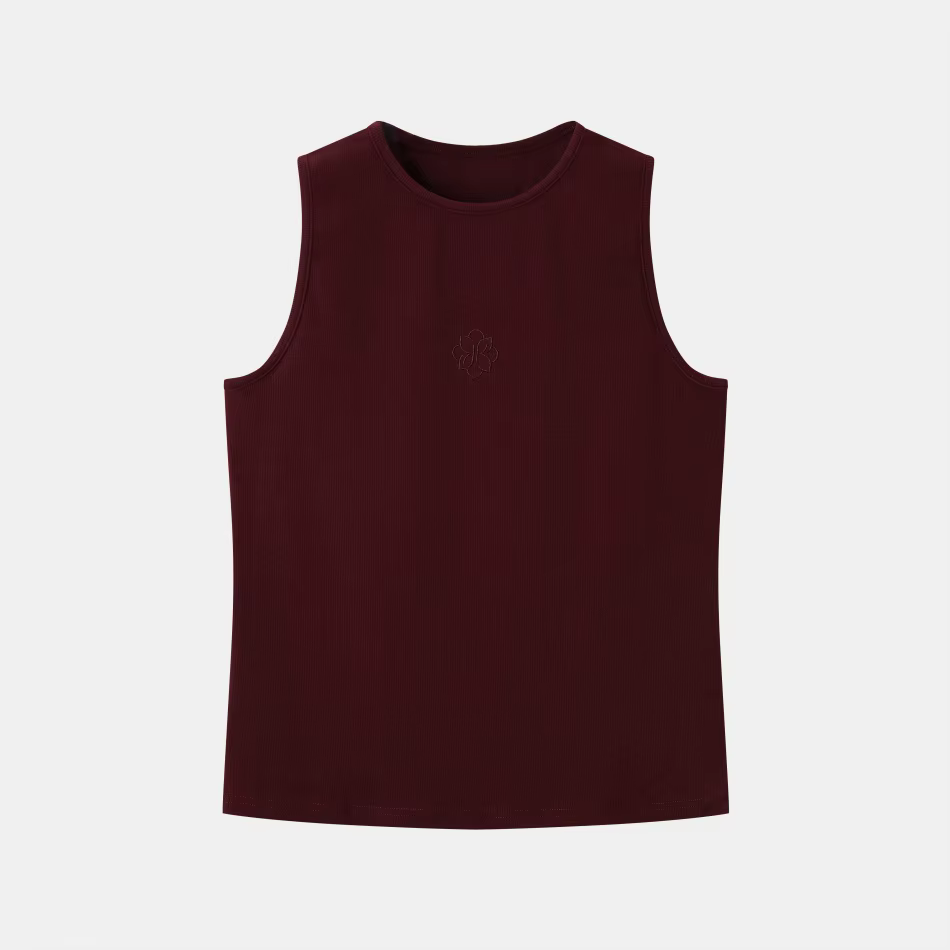 Pinstripe Collection – Burgundy Vest – Ali Specials AW26