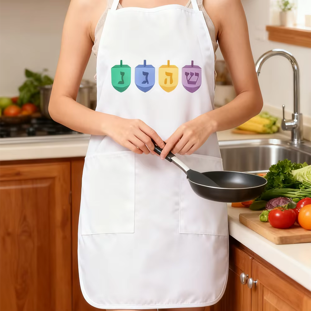 Chanukah Dreidel Apron — image 5