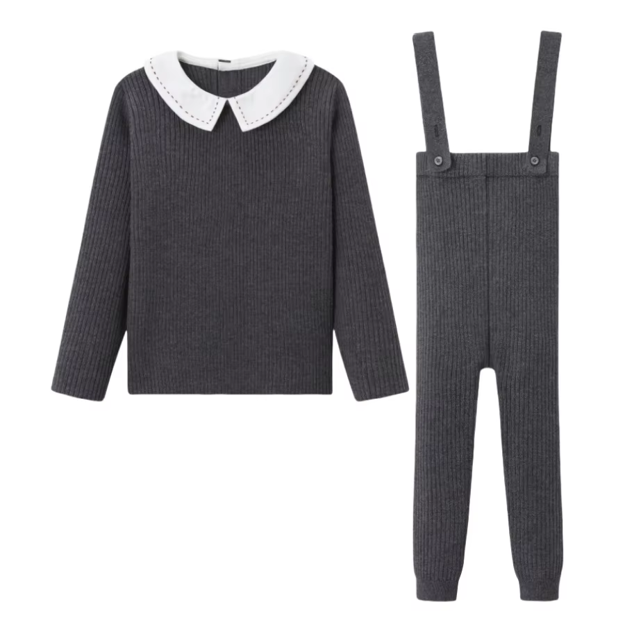 Grey Sailor Collection – Knit Boy Set