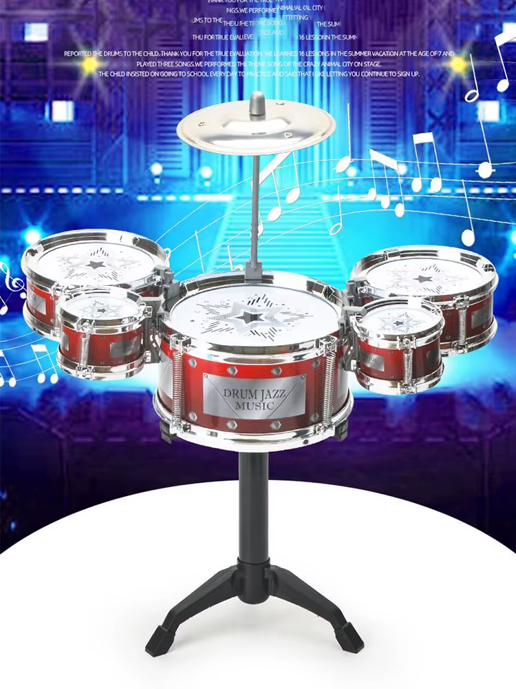 Toddler Jazz Drum Kit – Black — image 4