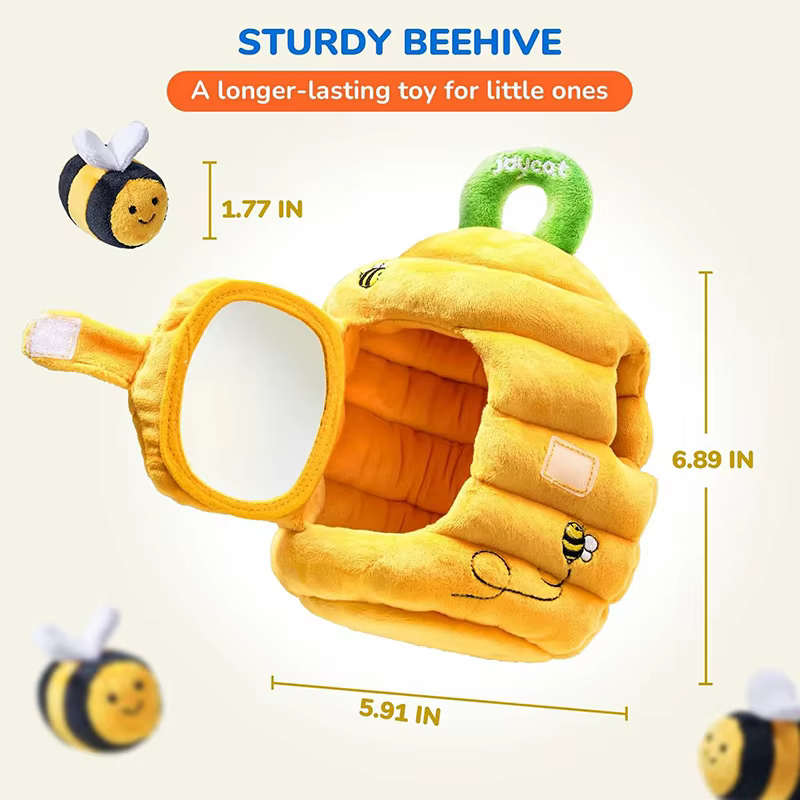 Beehive Sensory Plush Toy — image 2