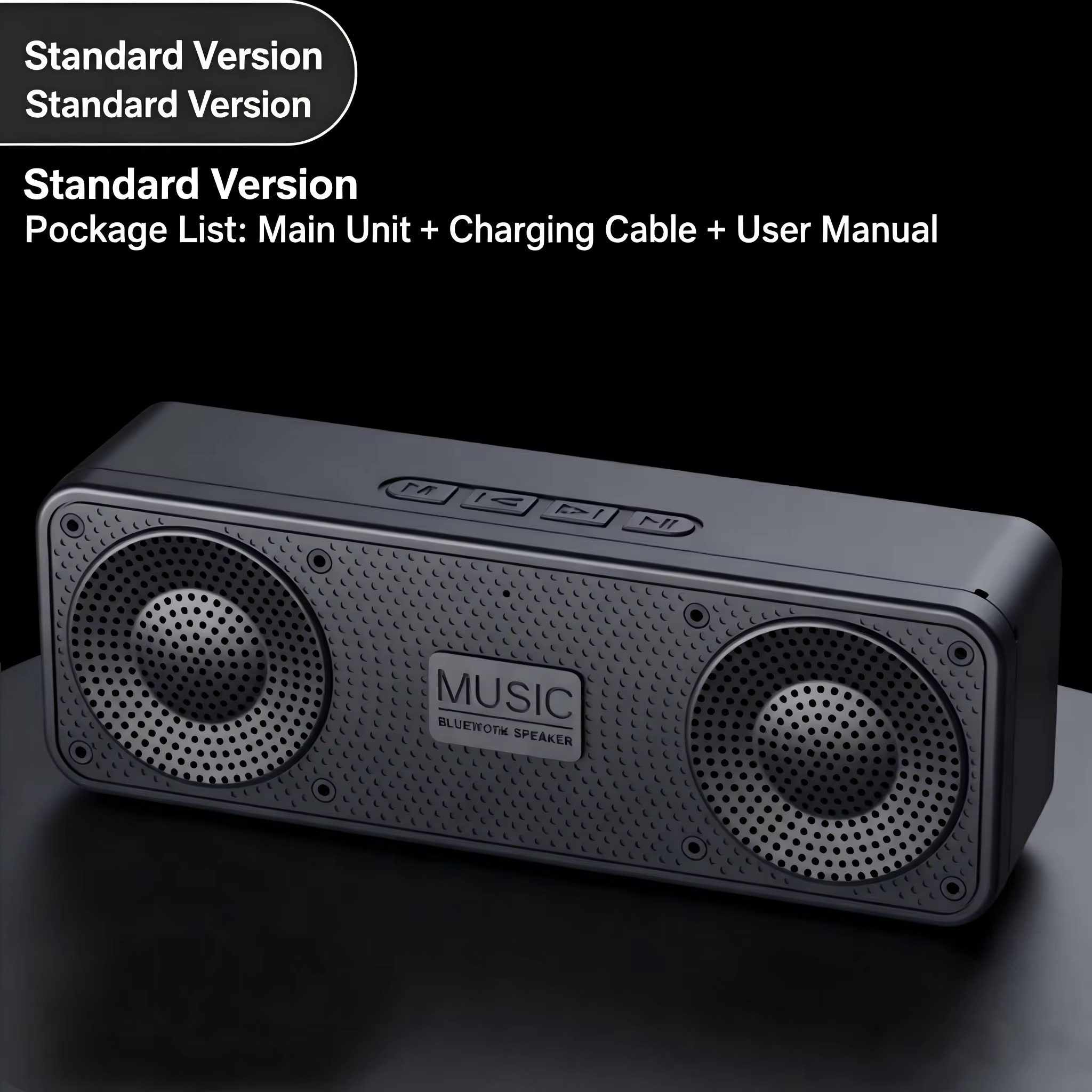 S18 Mini Speaker with Radio – Blue — image 5