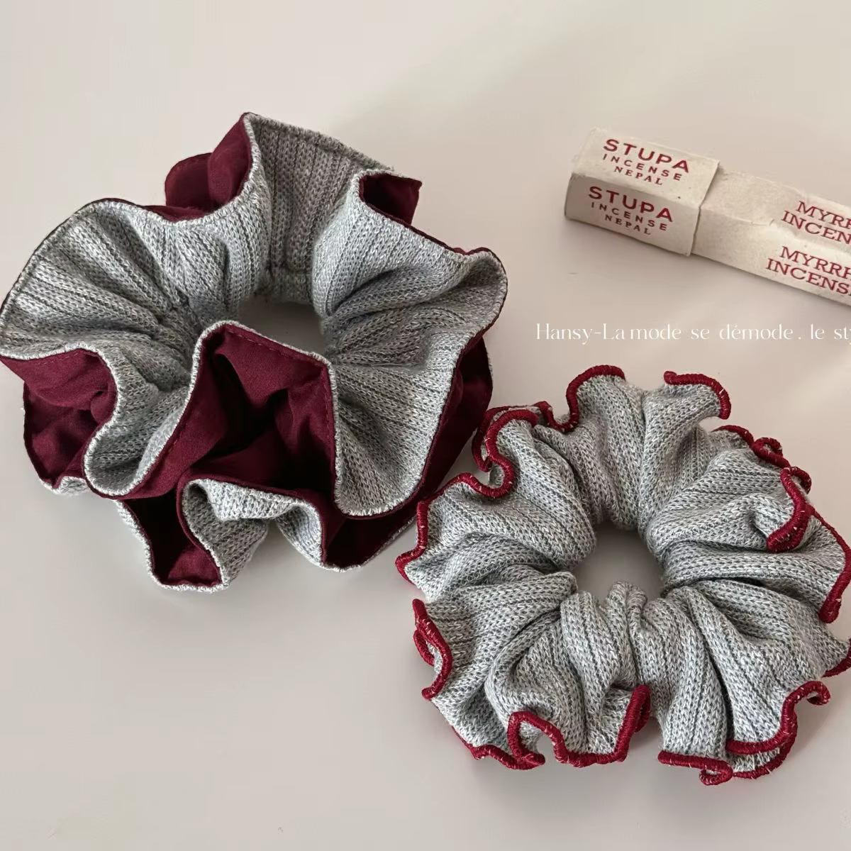 Autumn/Winter Knitted Scrunchie