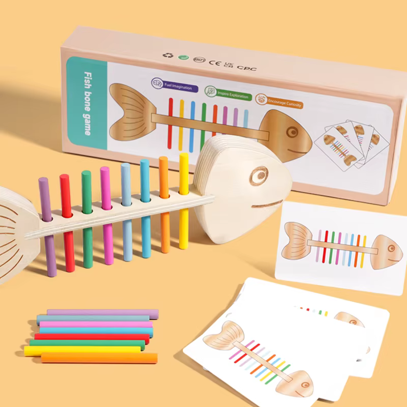 Wooden Balance Sticks Game — image 2