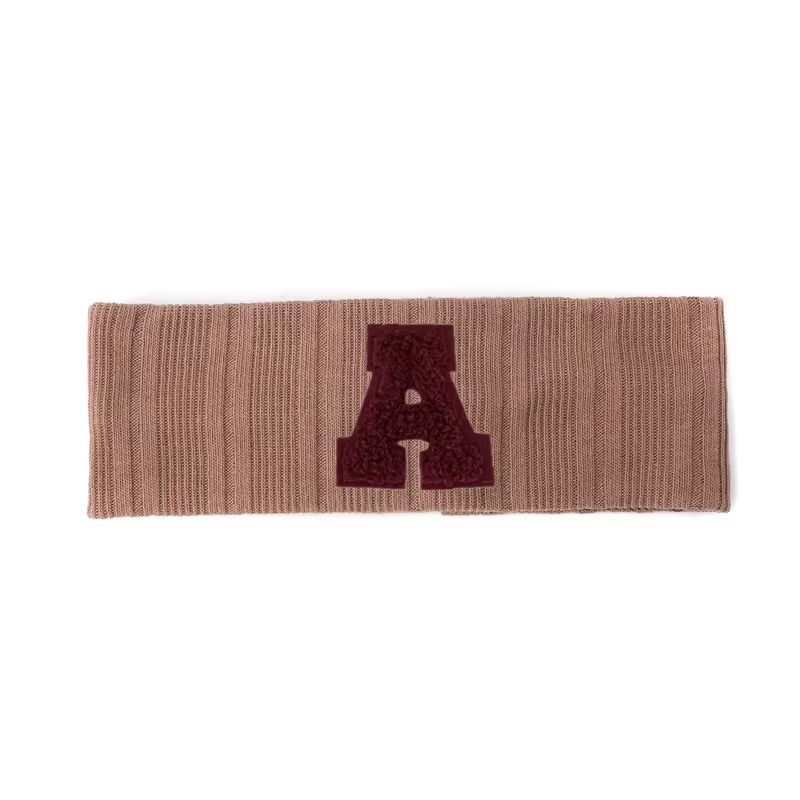 Chenille Letter Patch Headband — image 7
