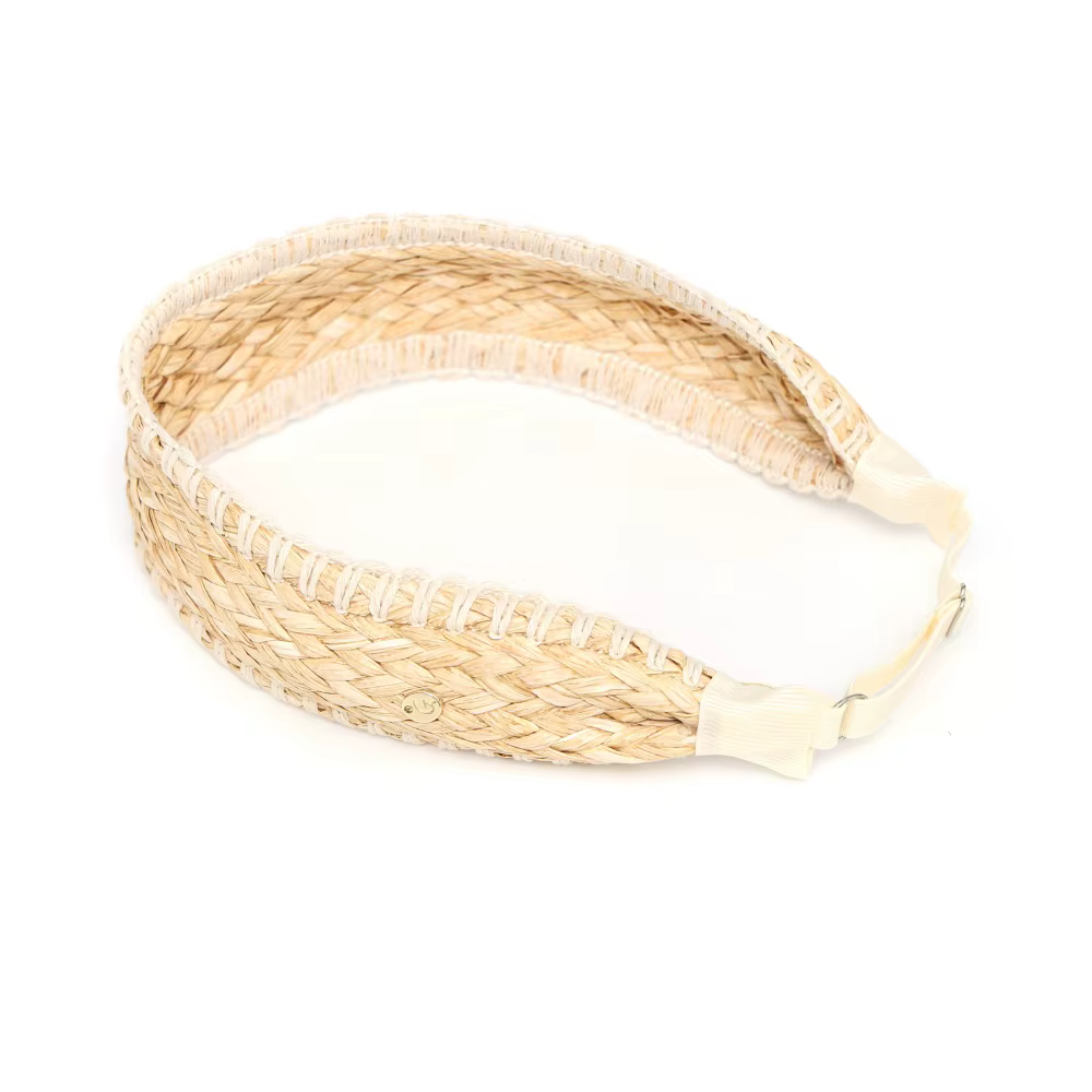 AP burlap hair accessories – K Beige Band