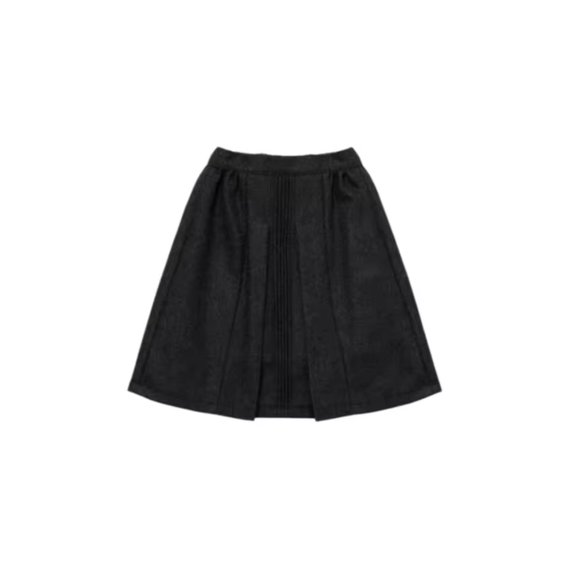 Girls' Black A-Line Skirt