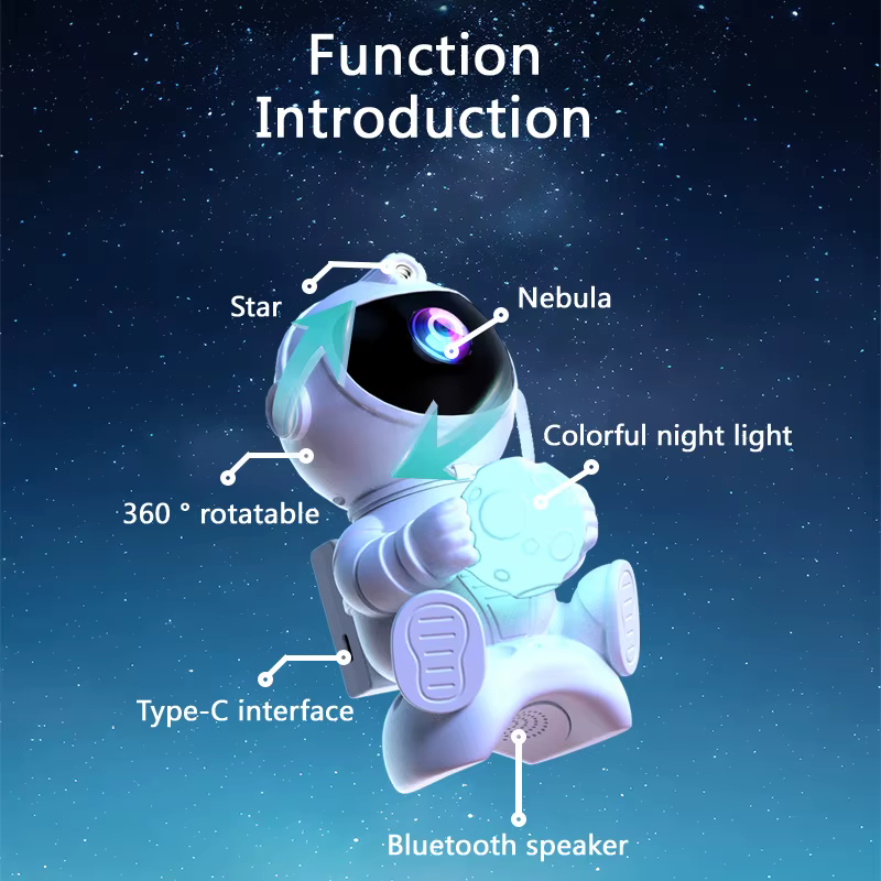 Astronaut Star Projector — image 3