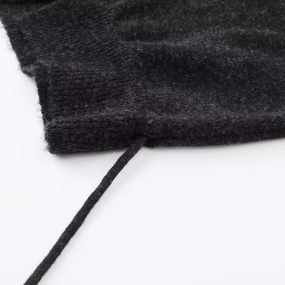 Lace-Trim Knit Sweater and Skirt Set — image 3