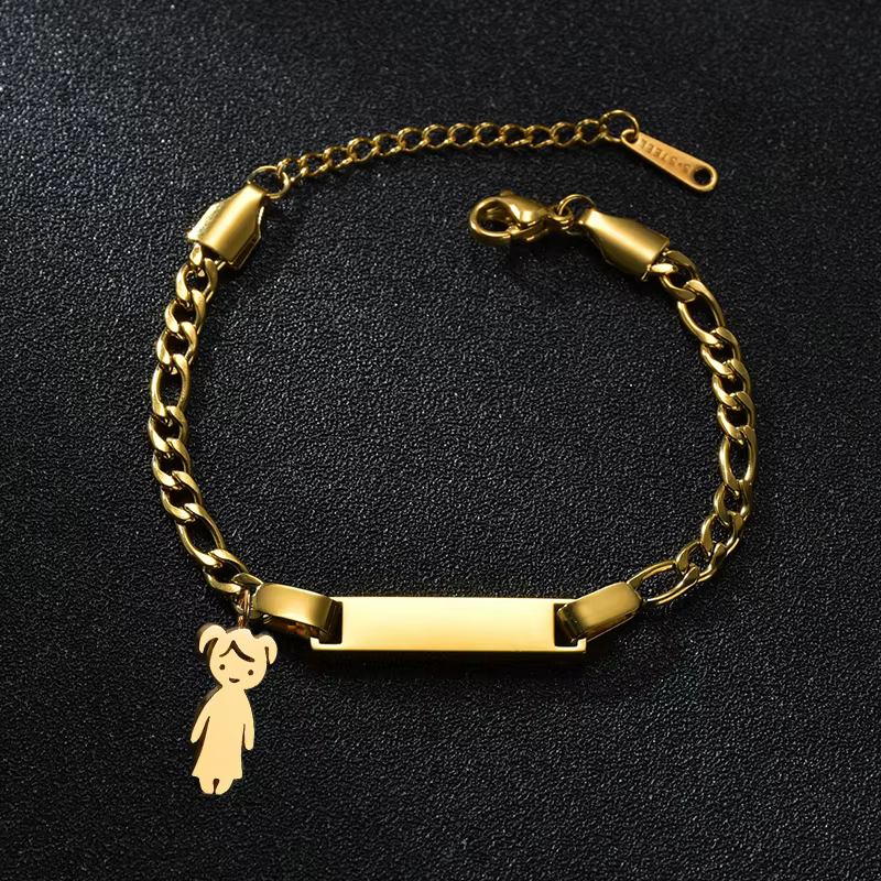 Personalised Charm Baby Bracelet — image 3