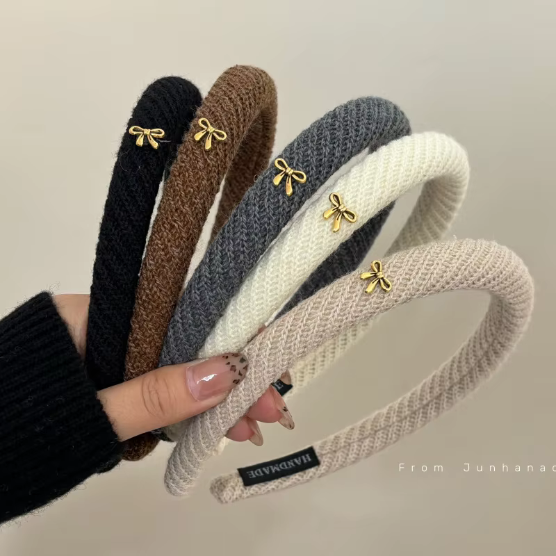 Women's Twill Bow Headband