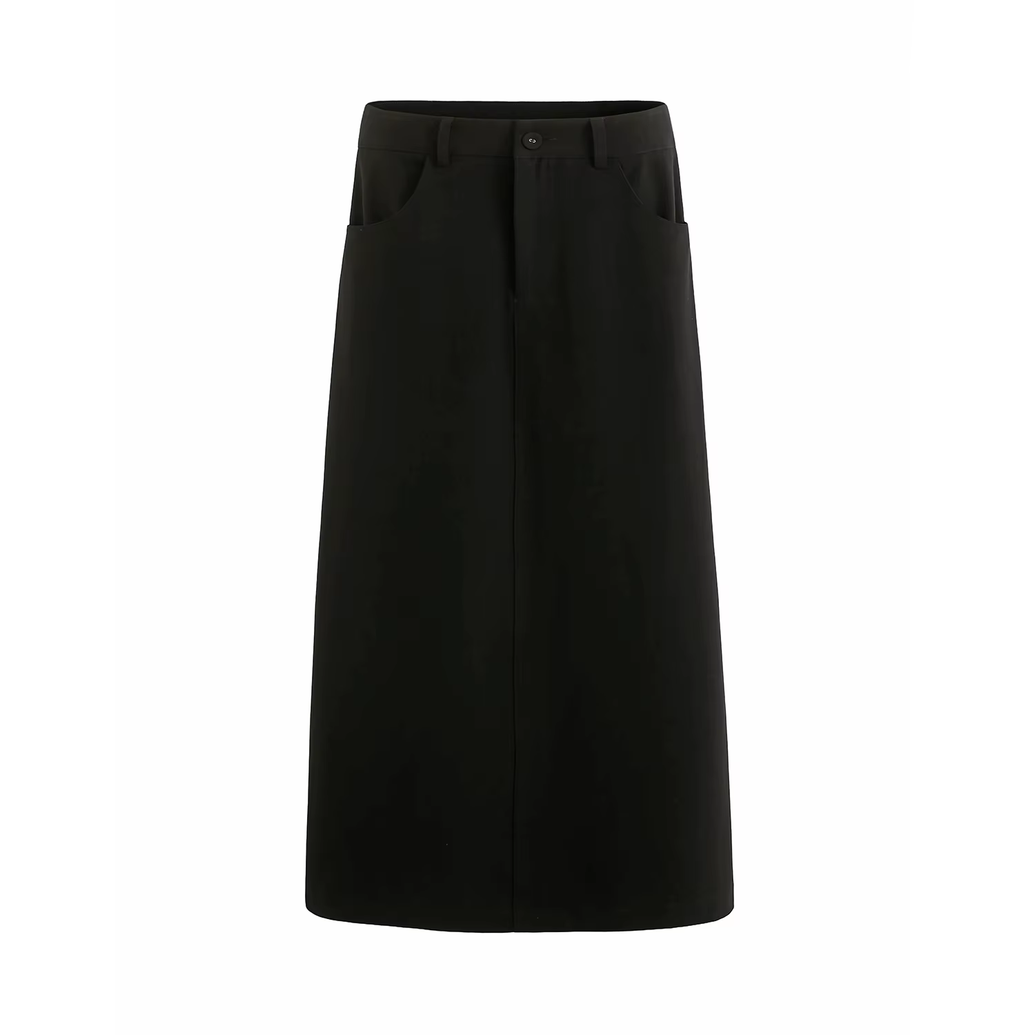 Black Stretch A-Line Skirt – Ali Picks AW26