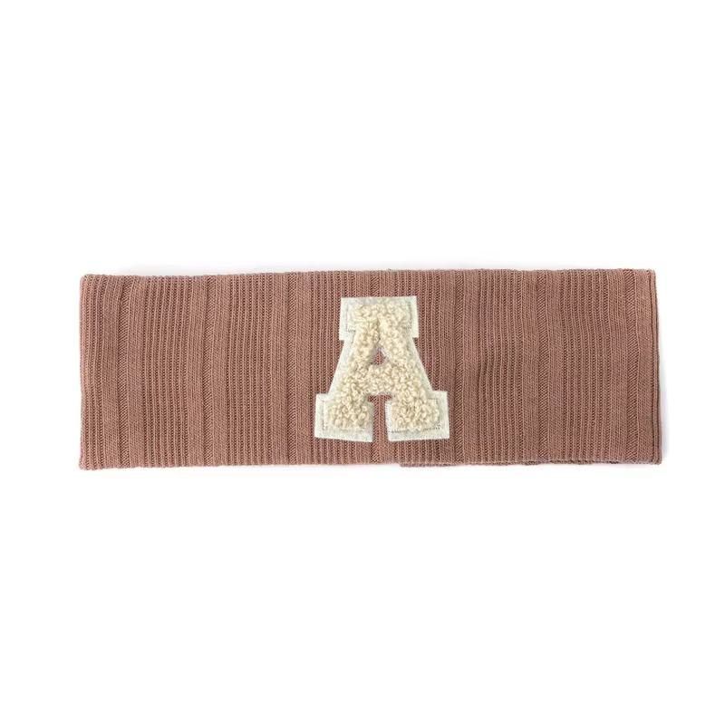 Chenille Letter Patch Headband — image 8