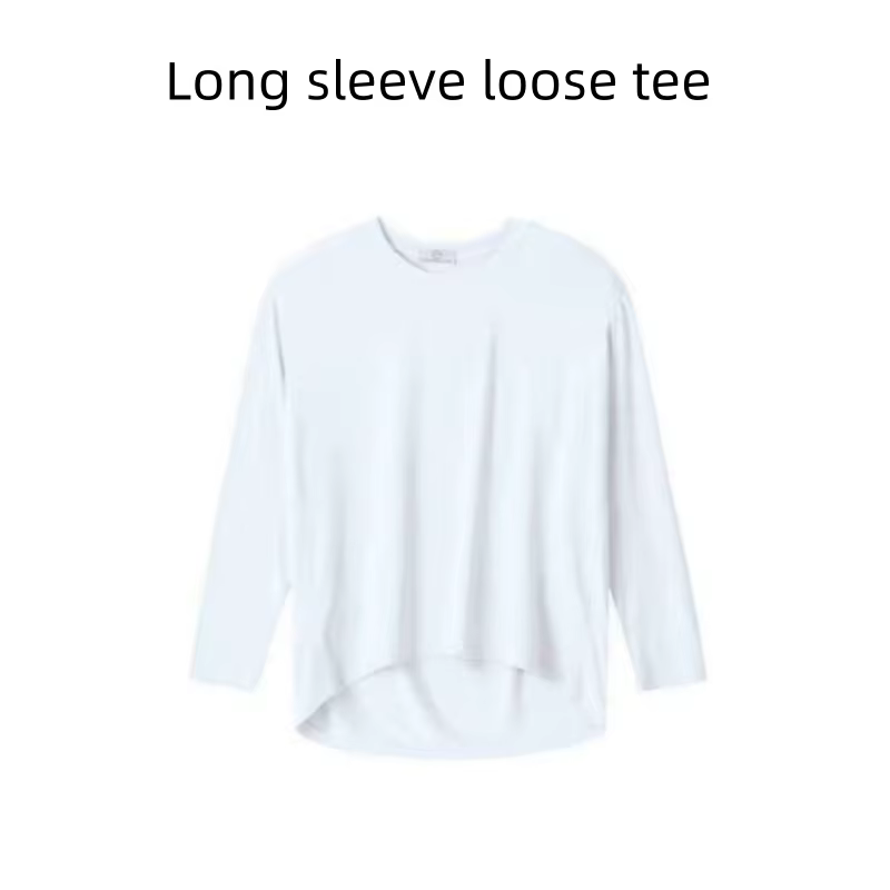 Loose Modal Tees – White