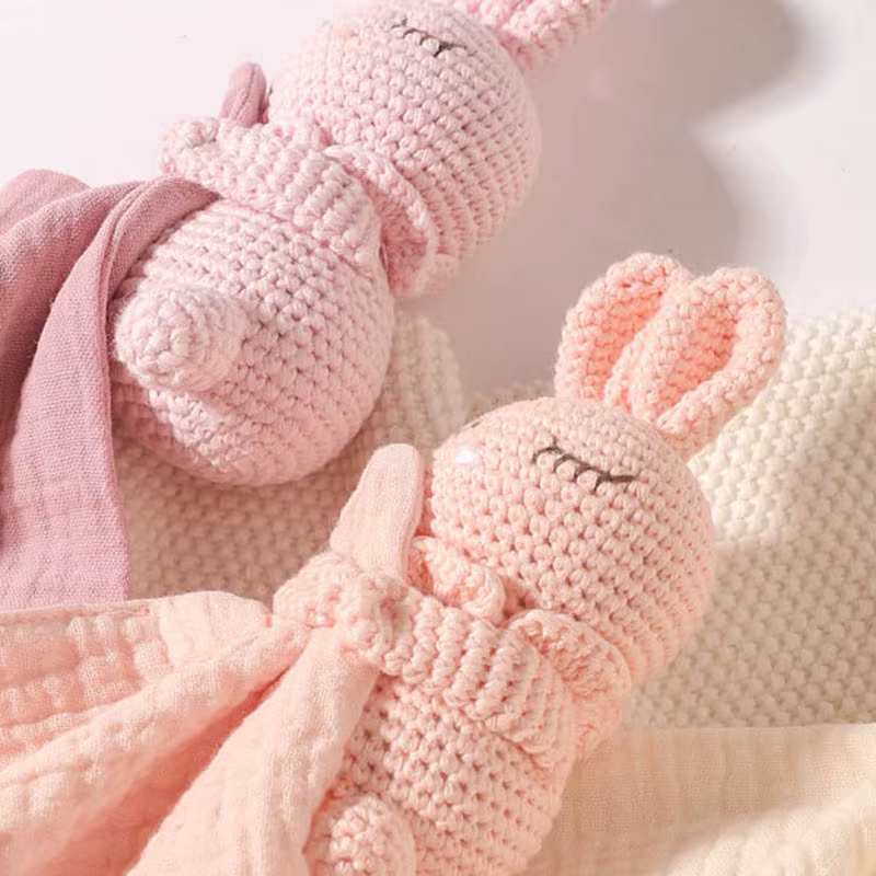 Personalised Crochet Animal Comforter — image 5