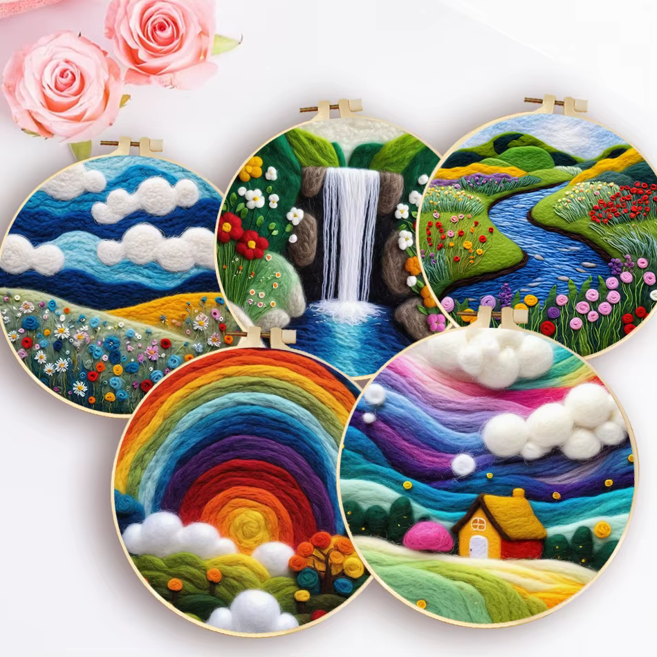 Landscape Wool Felting Kit – Design 257 — image 2