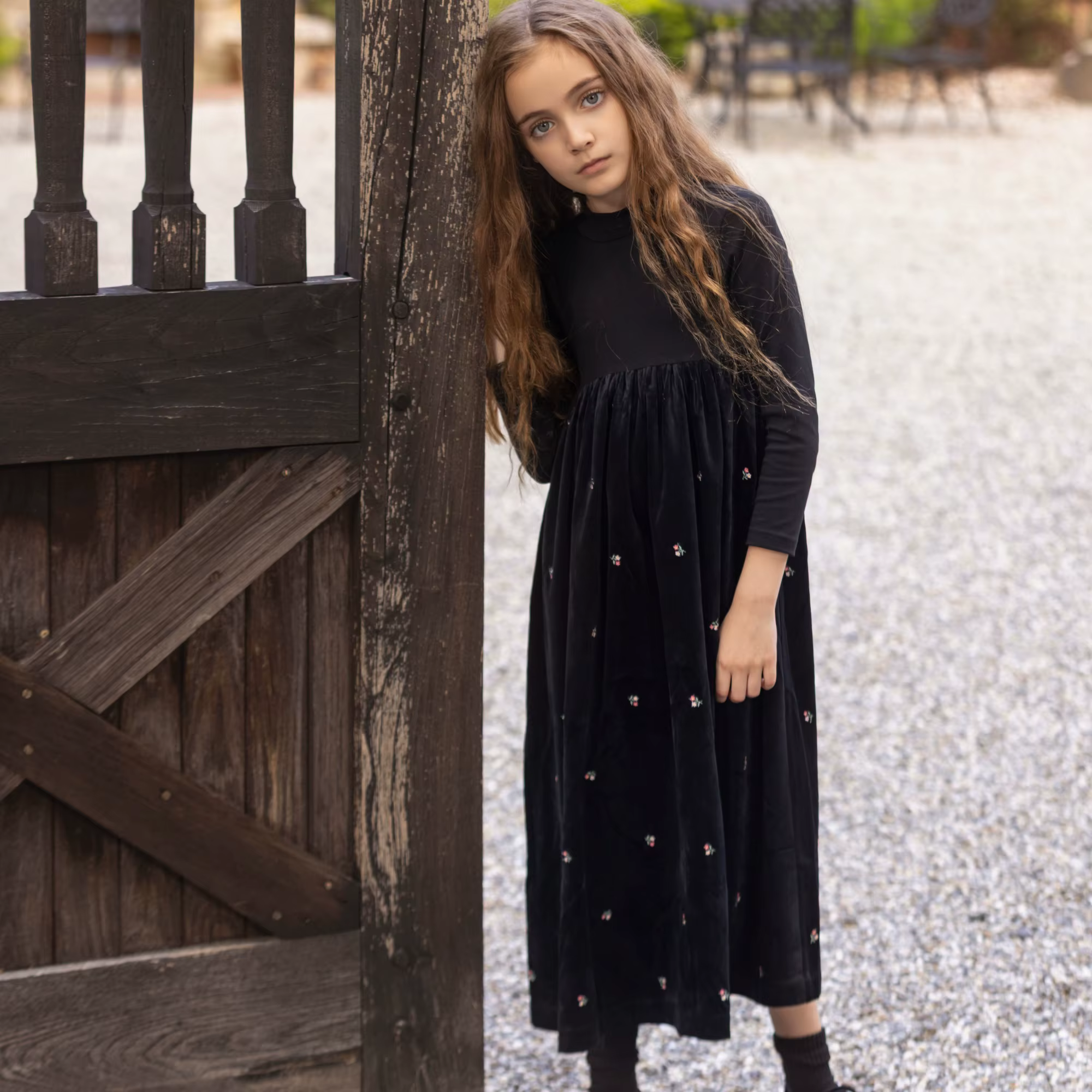 Black Robe Collection – Girl Black Dress — image 2