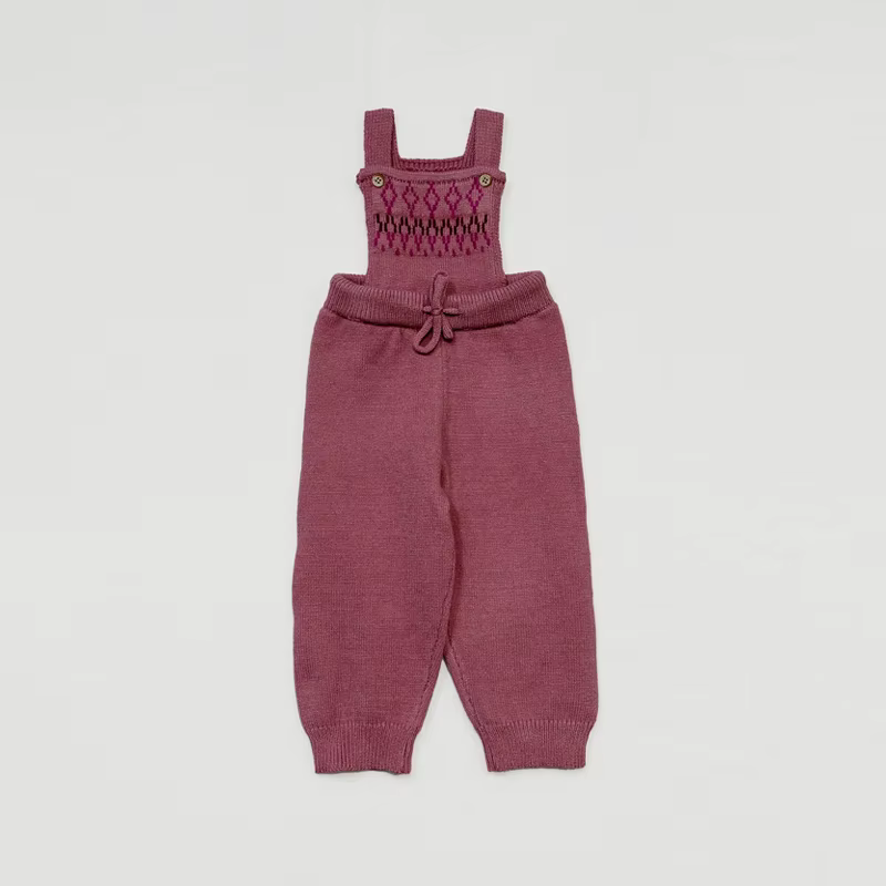 Knit Shabbos – Girl Long Overalls – Ali & Co AW26