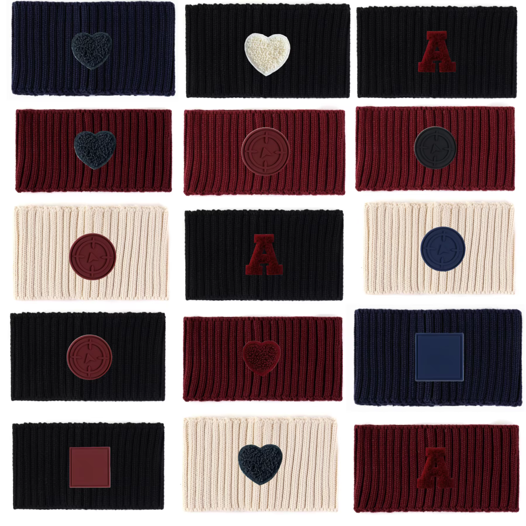 Girls' Knitted Bow Ear-Warmer Headband