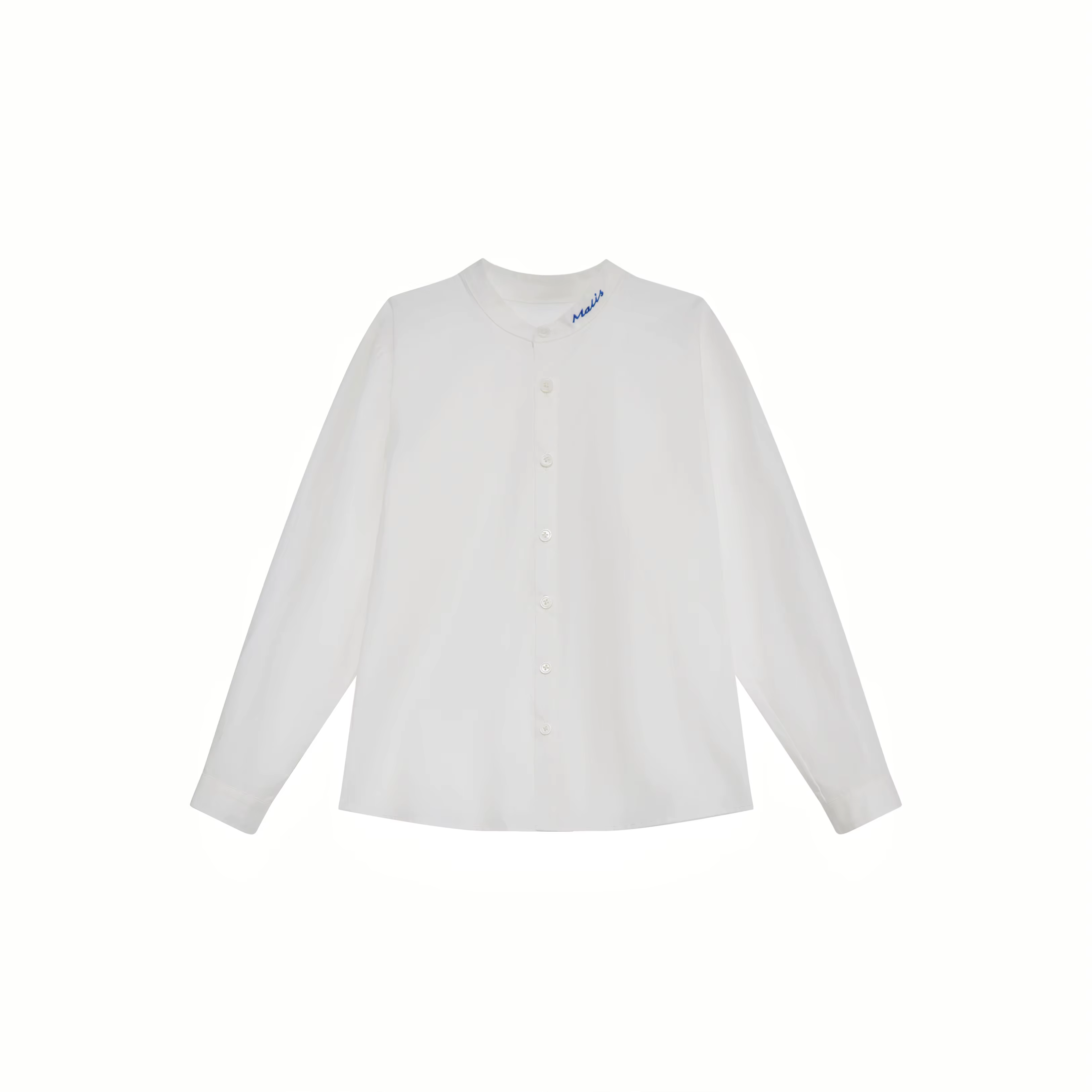 Burgundy Collection – Boys White Shirt – Ali Mali AW26