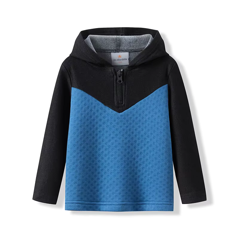 Colorburst Cozies Hooded Set – Blue Shirt