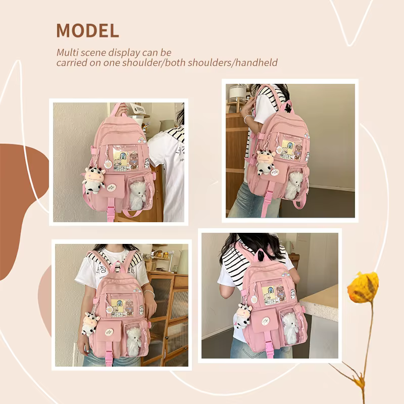 Girls’ Nylon Backpack — image 5