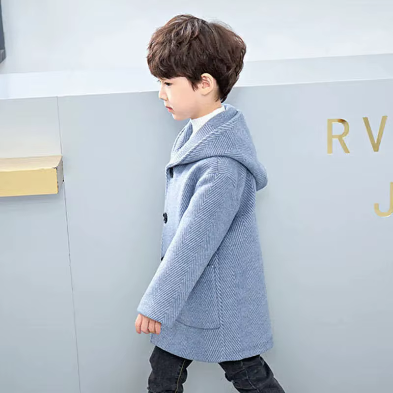 Boys' Wool-Style Winter Jacket — image 5