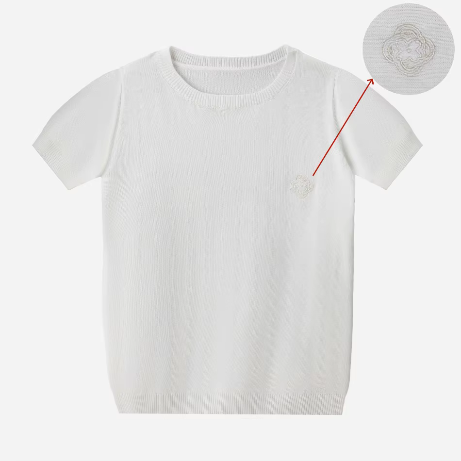 Meadow Collection – Knit White Top