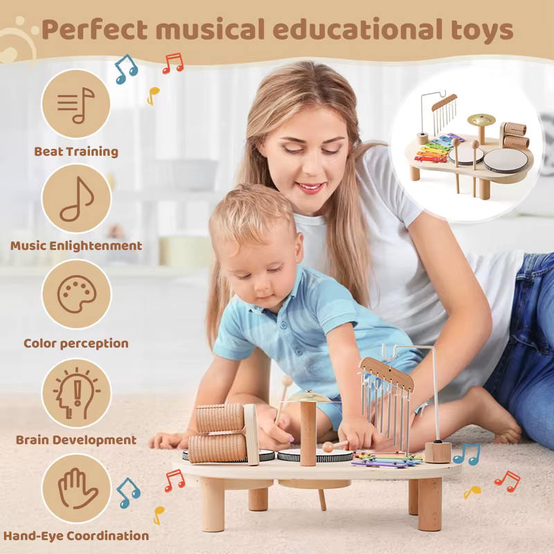 Wooden Baby Chime Xylophone — image 2