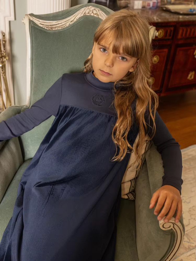 Friday Night – Navy Blue Boy Romper — image 2
