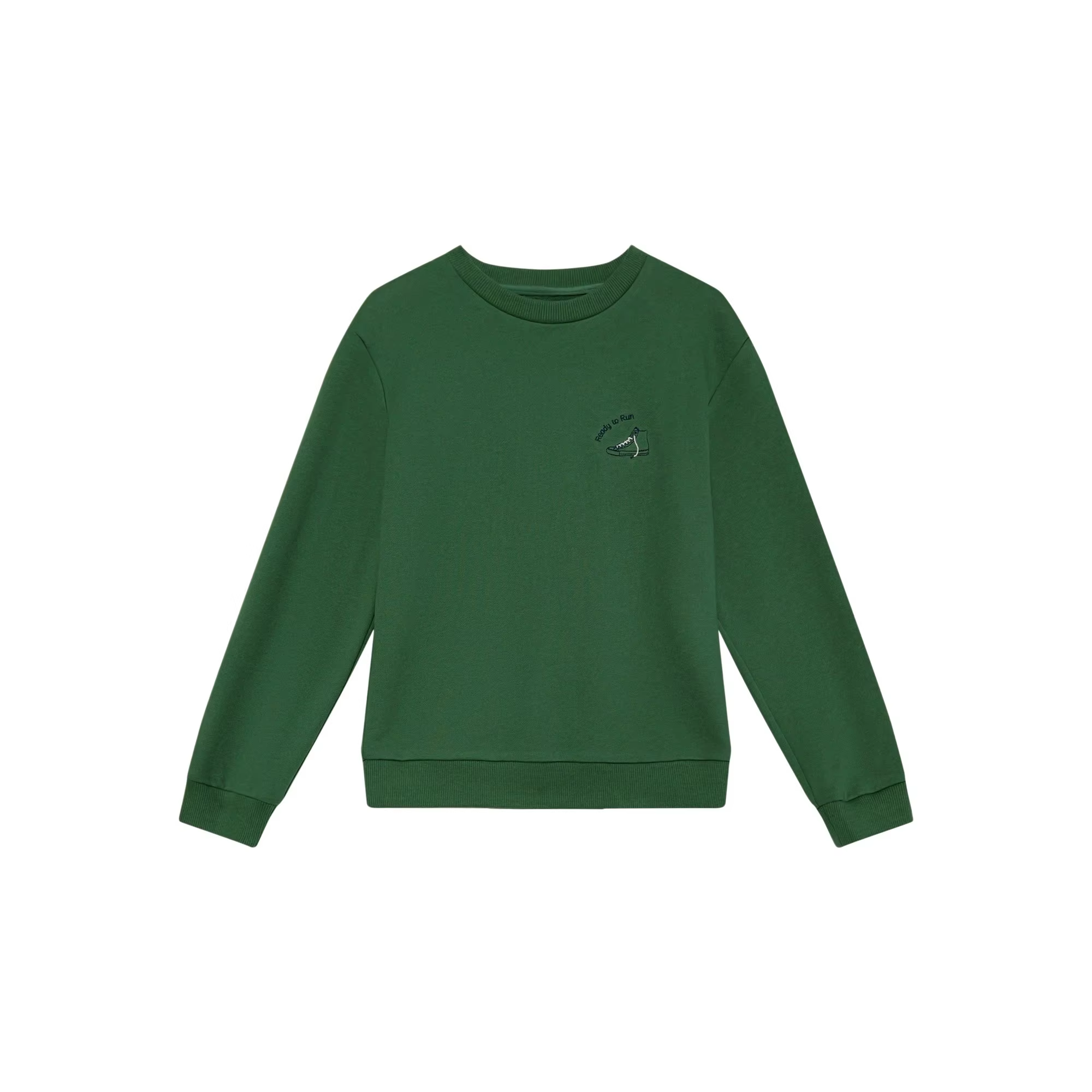 Sweatshirt Set Collection – Green Strap Pants — image 4