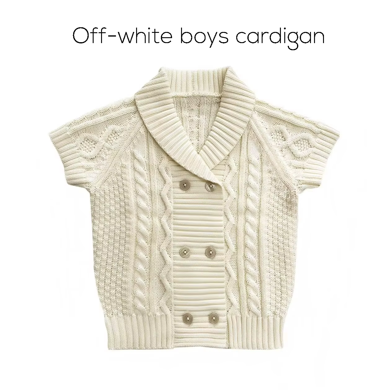 Sapphire Collection – Off-white Cardigan